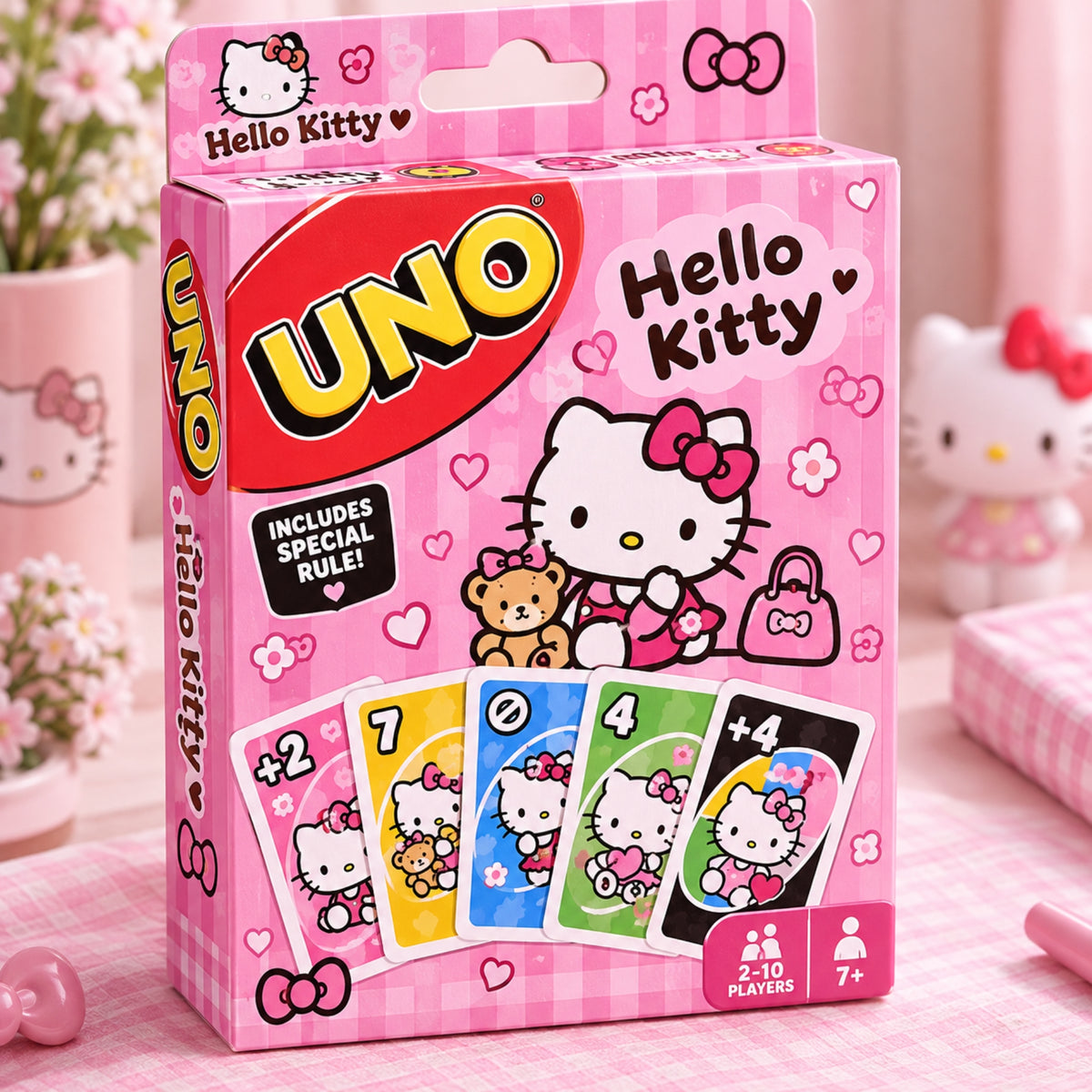 Hello Kitty UNO card game