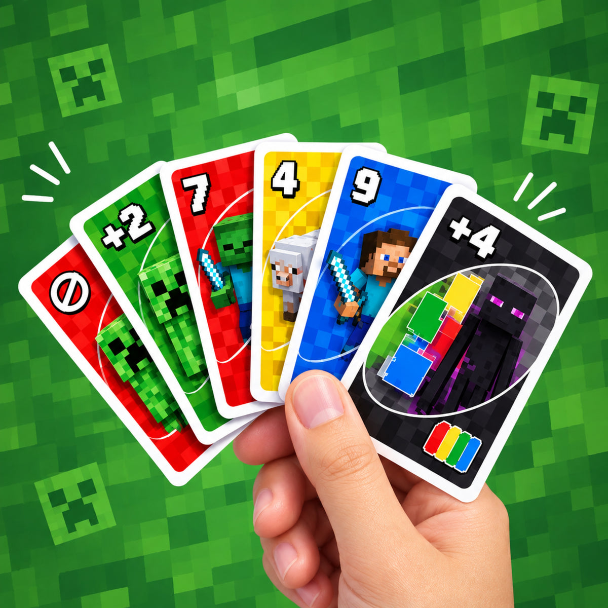 Mattel Games UNO Minecraft Card Game