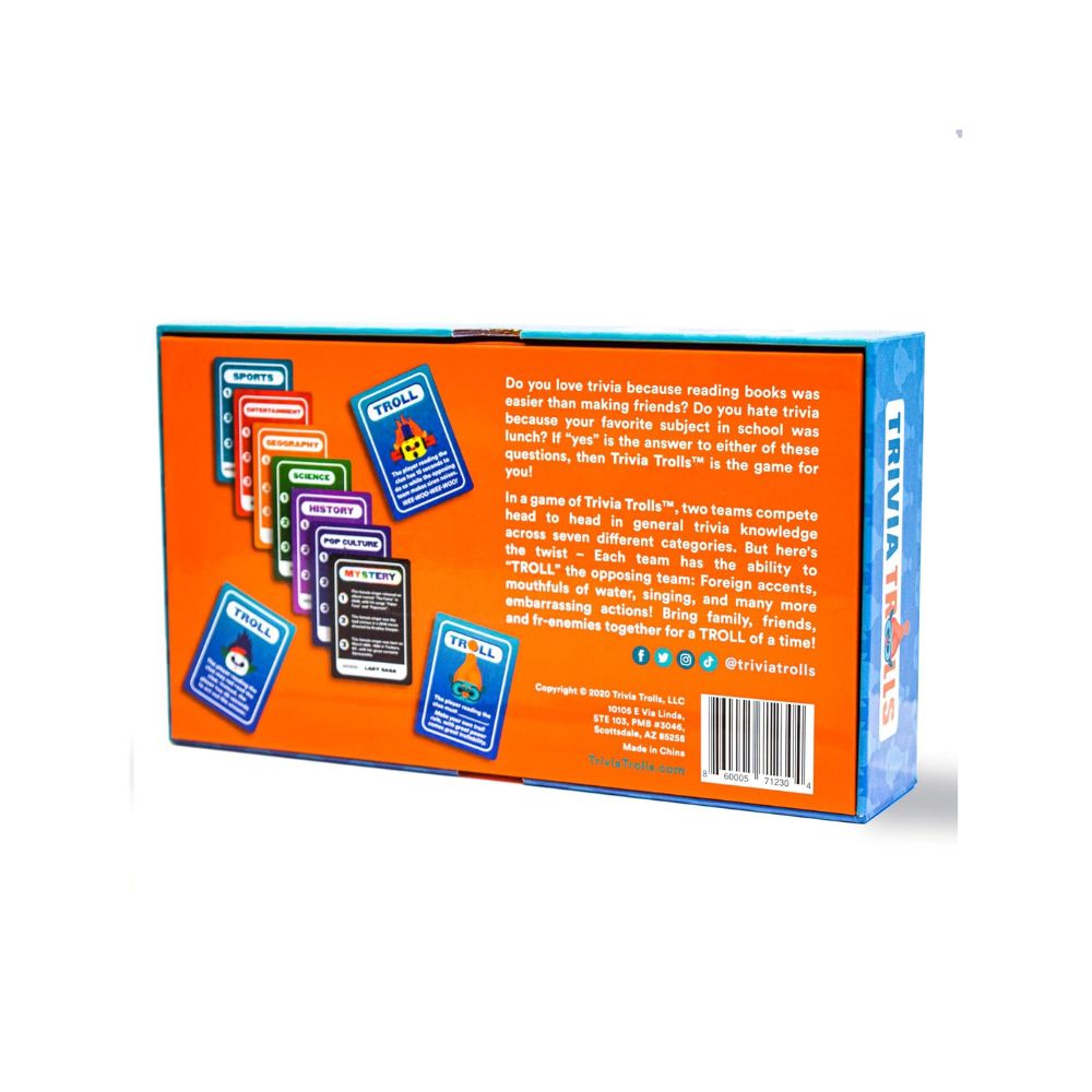 Trivia Trolls Board Game