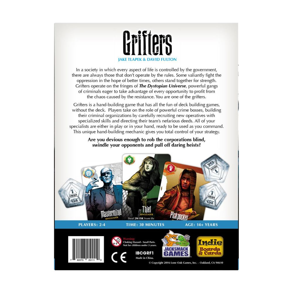 Grifters Card Game