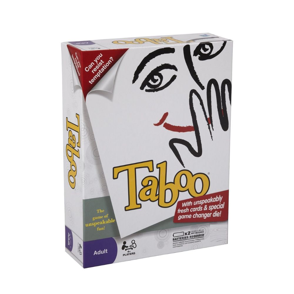 Taboo Board Game (White edition)