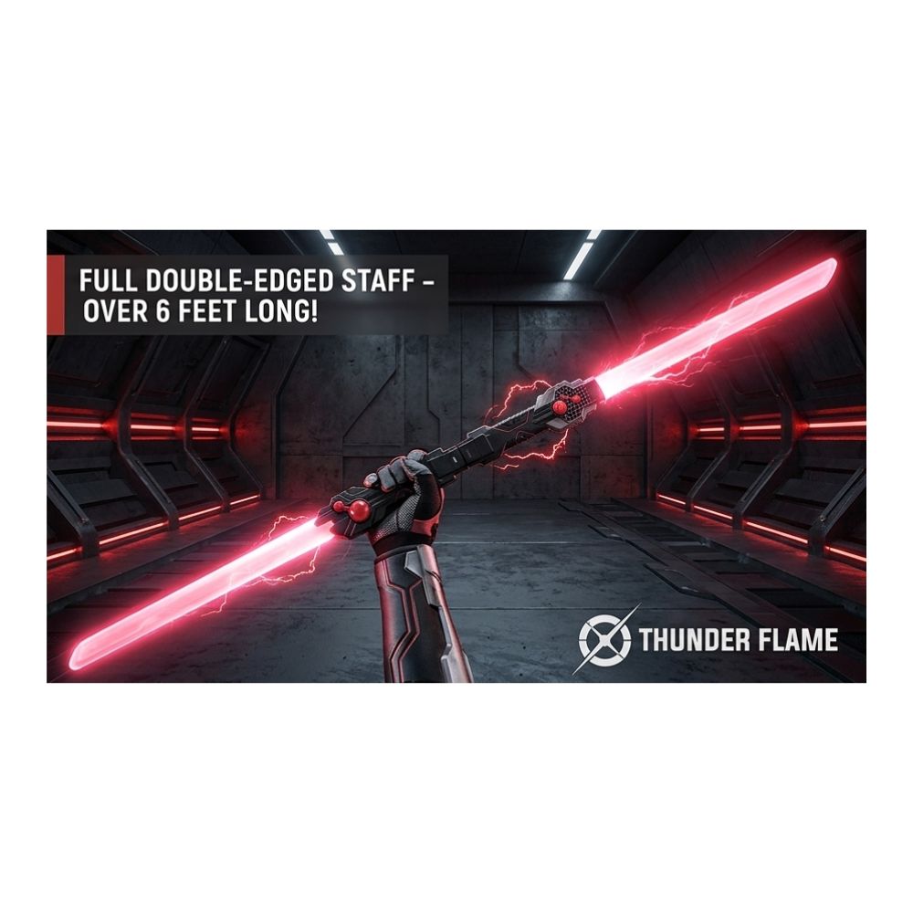 Thunder Flame Dual Blade Pretend Sword