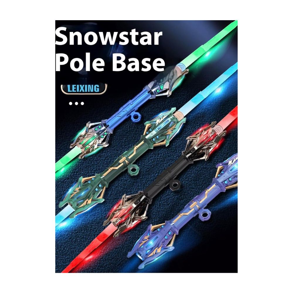 Light Up Laser Double Headed Sword with Sound