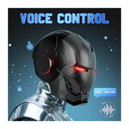 Iron-Man MK 5 Black Wearable Electronic Helmet: Voice & Remote Controlled