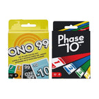ONO 99 & Phase 10 Black Card Game Combo