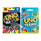 Uno All Wild & Uno Teams Combo Card Game