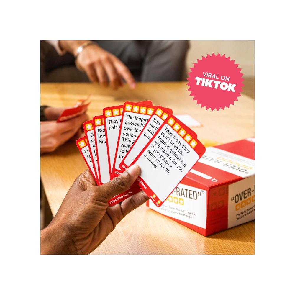 Over-Rated Card Game
