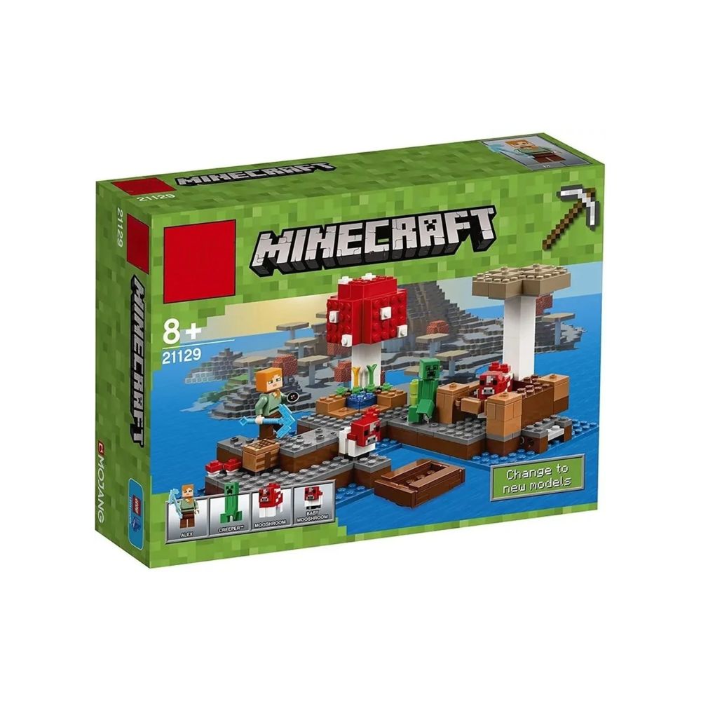 Minecraft Lego The Mushroom Island