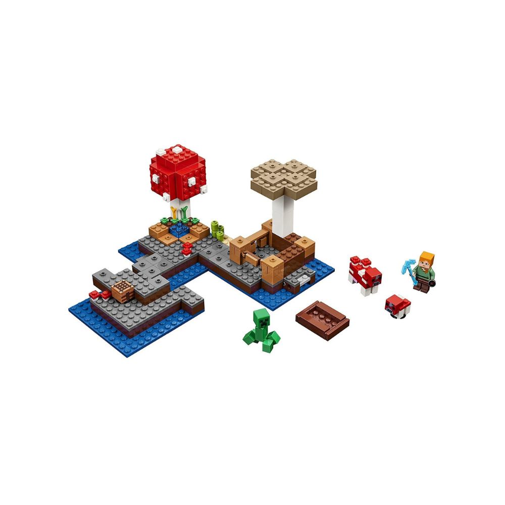 Minecraft Lego The Mushroom Island