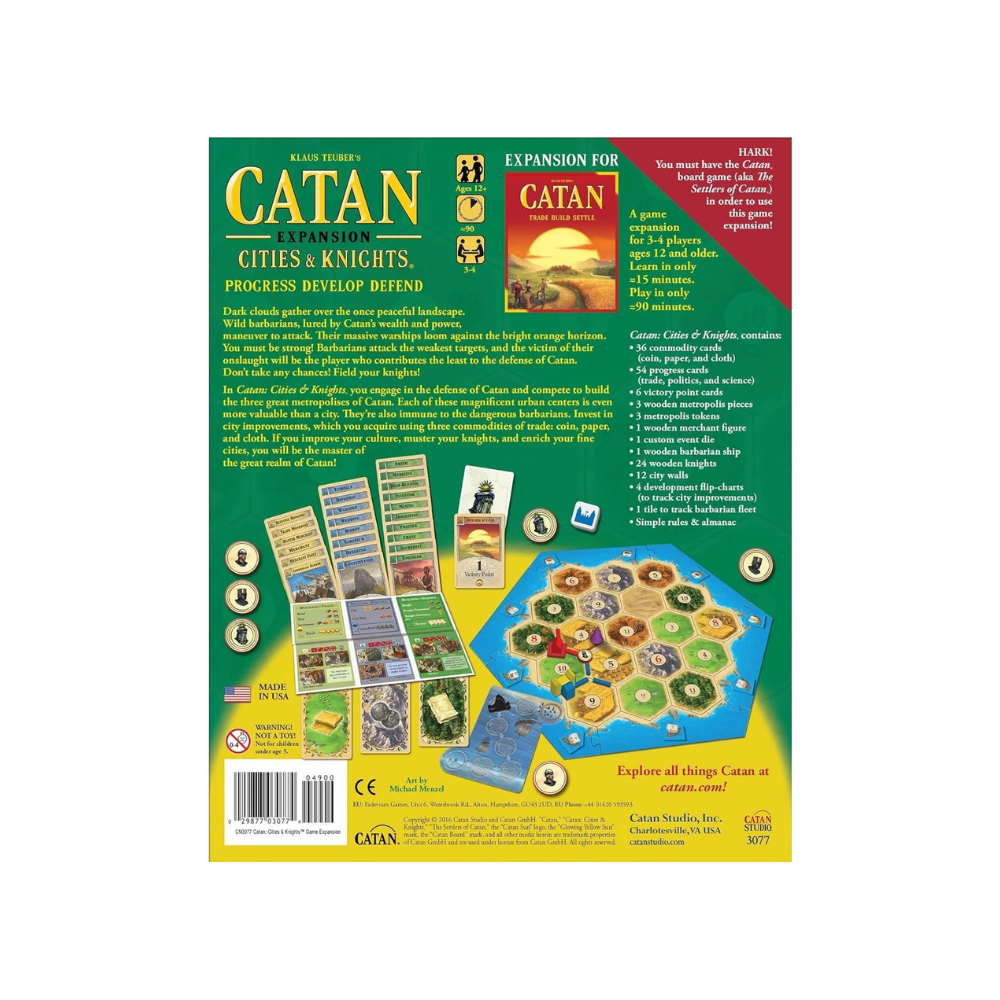 Catan Cities & Knights Board Game