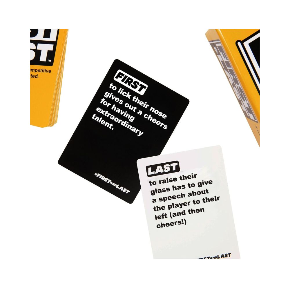 First & Last Card Game