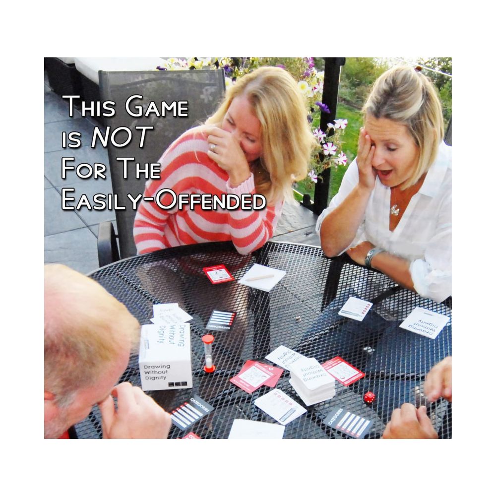 Drawing Without Dignity Card Game