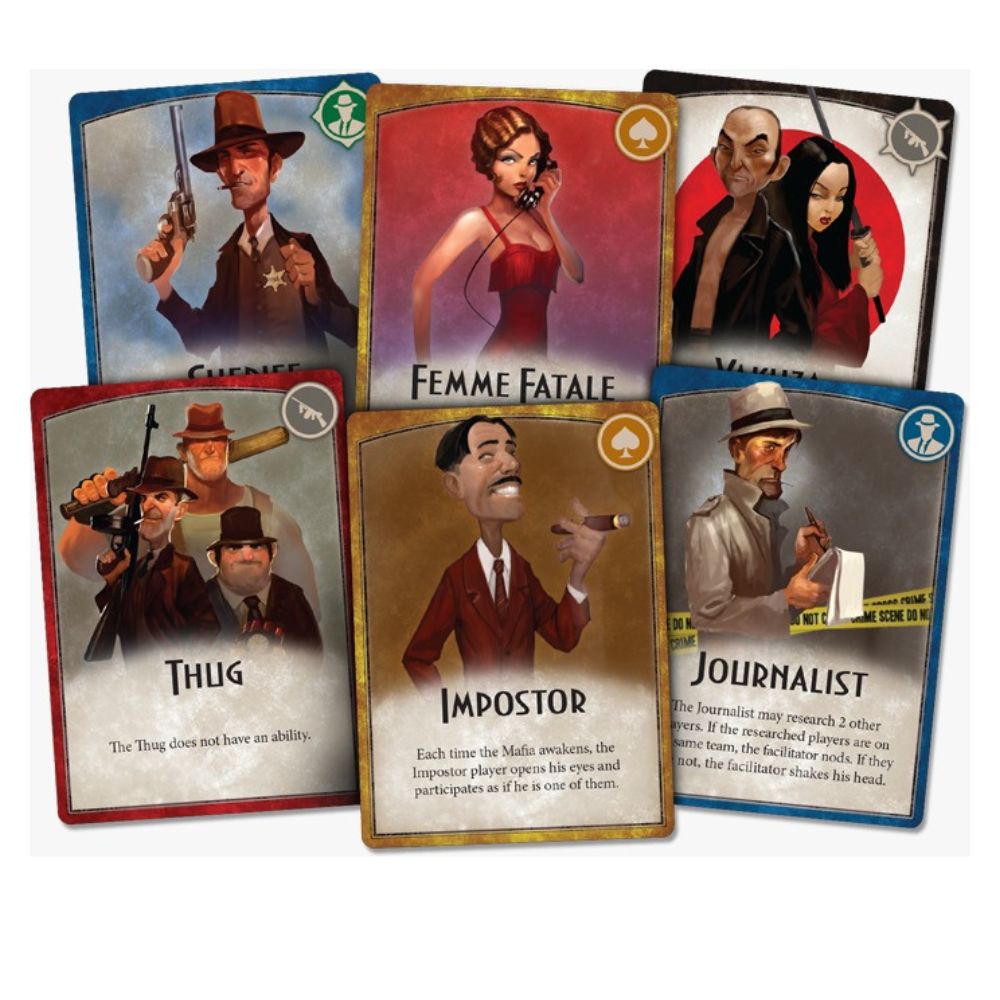 Strategy & Social Deduction Combo – Splendor + Mafia Vendetta
