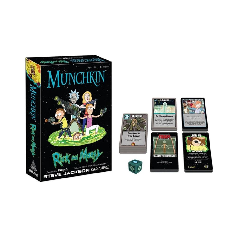 Munchkin Rick and Morty Card Game