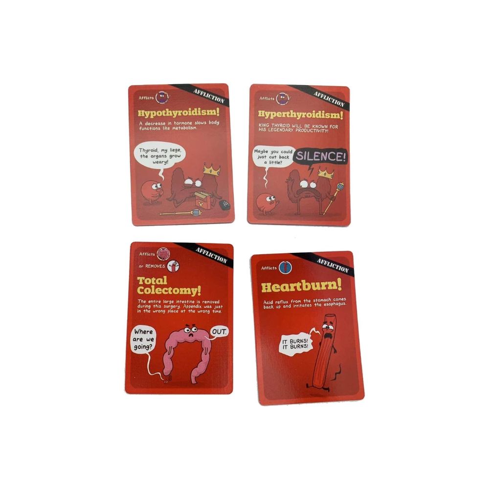 Organ Attack Card Game