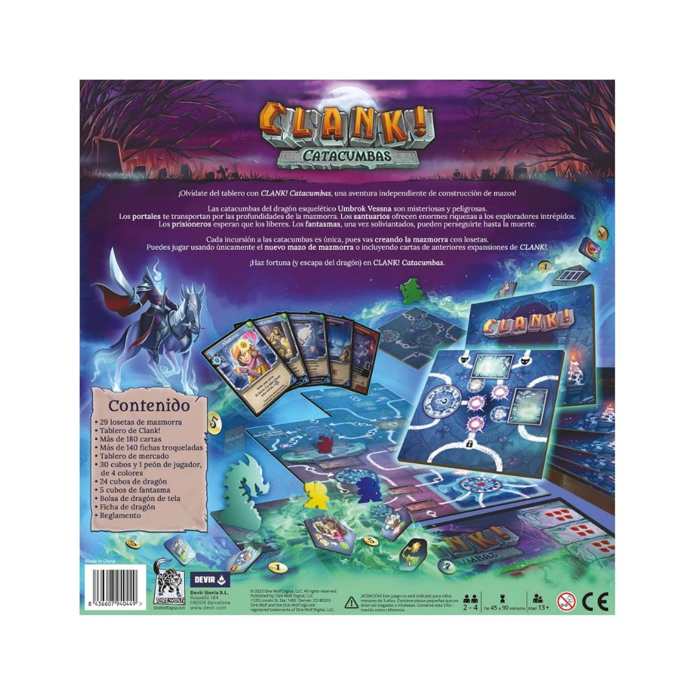 Clank Catacombs Board Game