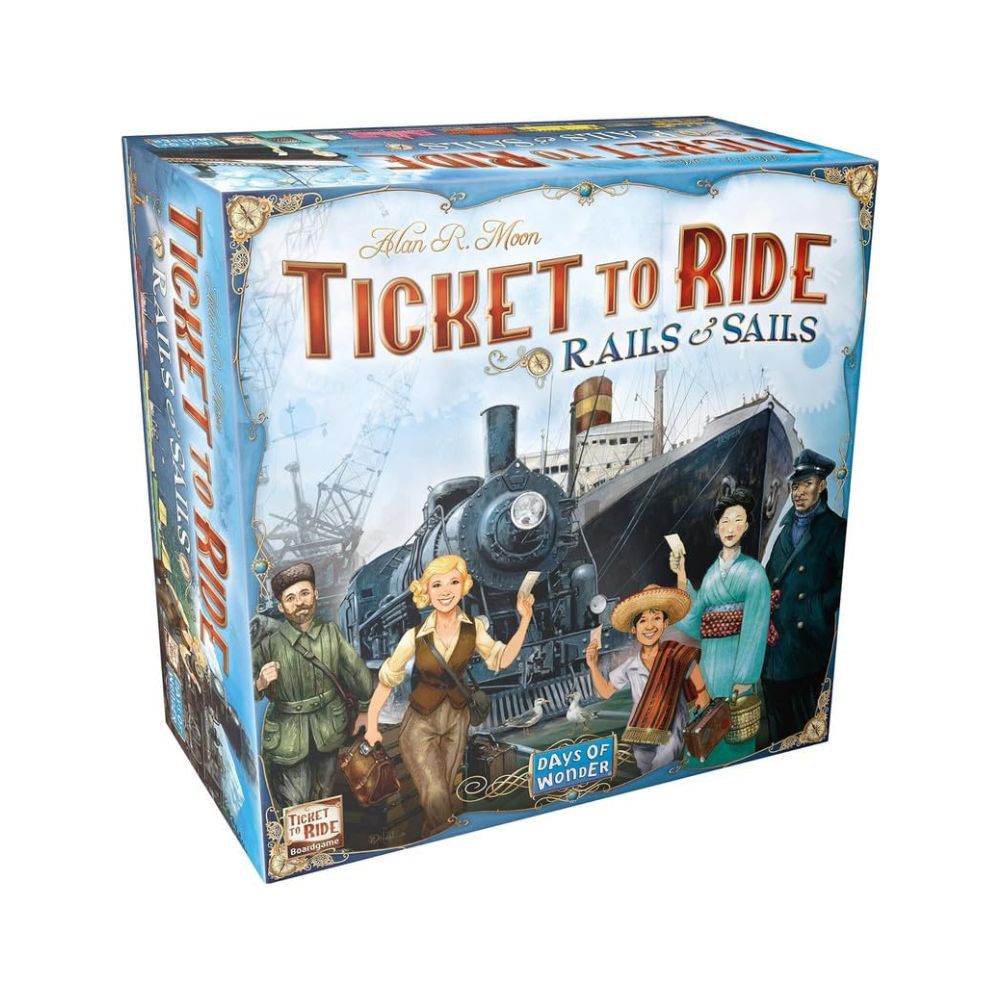 Ticket to Ride Rails and Sails Board Game