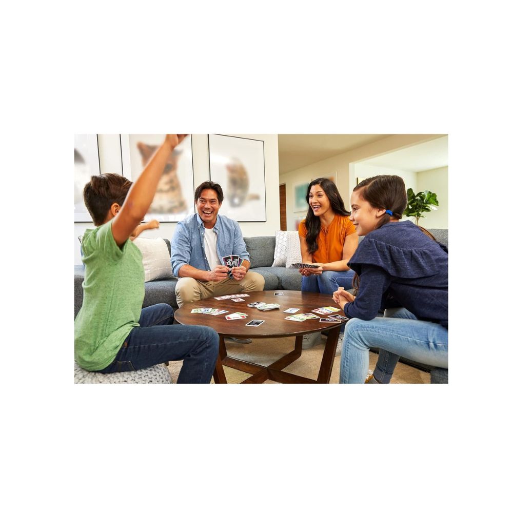 Uno Phase 10 Black Card Game