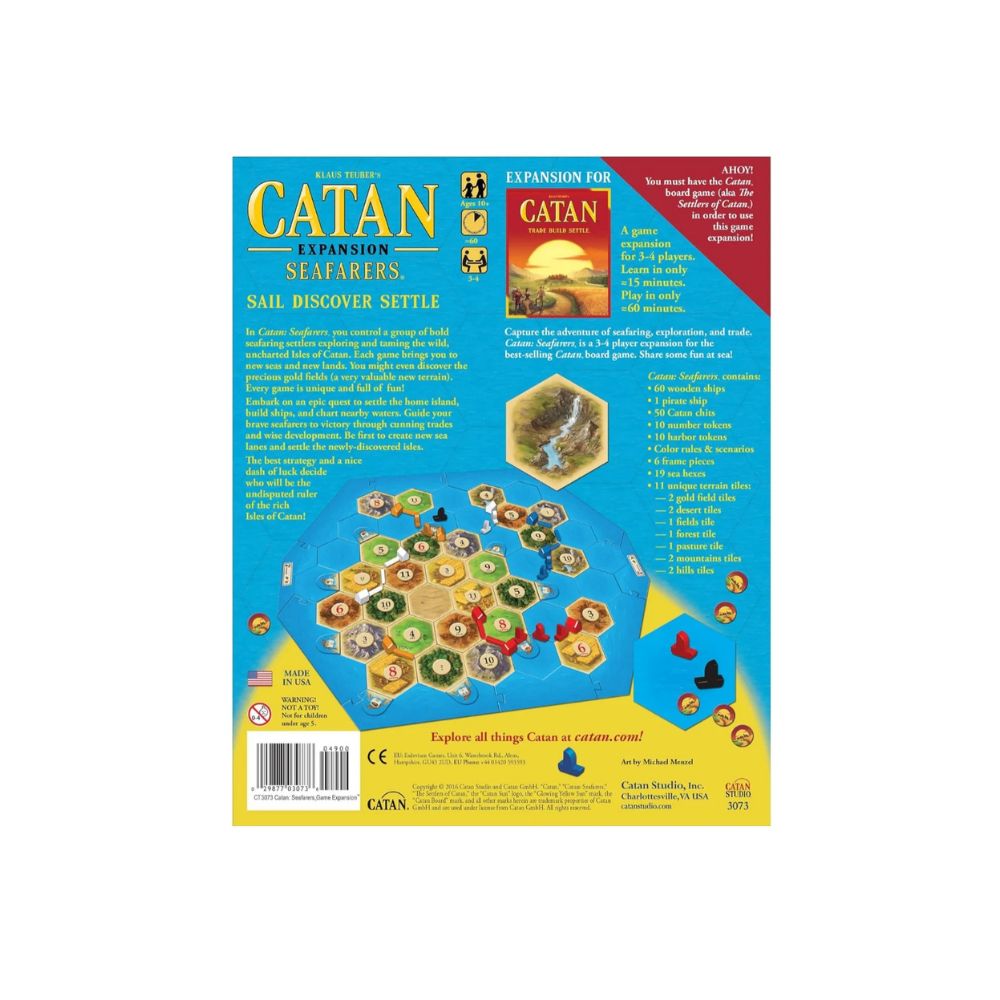 Catan Seafarers Expansion Board Game
